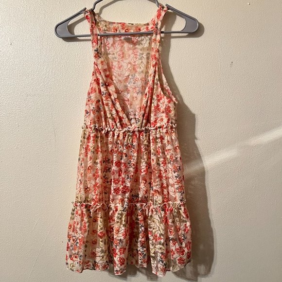 Janice womens dress floral size L - Picture 1 of 11